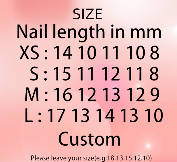 3D Nails/custom press on nails/party press on nails/Flakes for nails/wedding nails gift/Japanese nails/Long nails/Almond nails 4