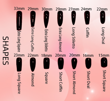 3D nails/custom press on nails/party press on nails/Flakes for nails/Beautiful nails gift/nail art/Long nails/Almond nails-15