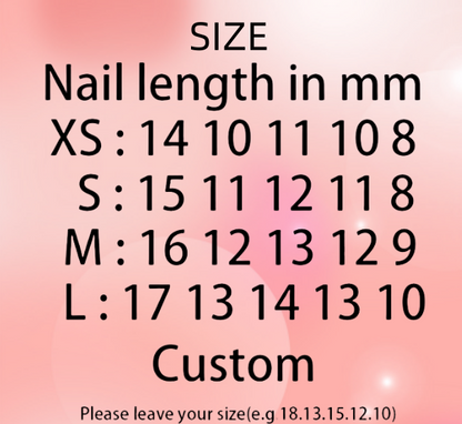 3D Nails/custom press on nails/party press on nails/Flakes for nails/wedding nails gift/Japanese nails/Long nails/Almond nails 4